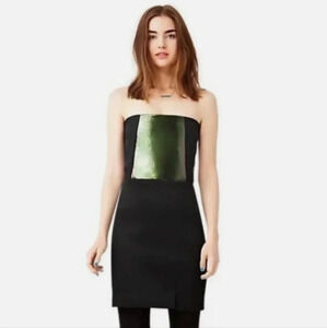 New‎ Kate Spade Saturday Strapless Black Evening Cocktail Dress 6